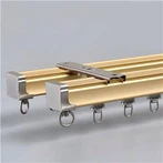 מסלול וילון תקרה משופע